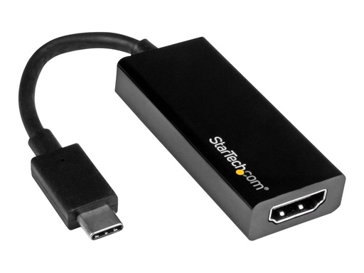 [CDP2HD] StarTech.com USB C to HDMI Adapter - USB 3.1 Type C Converter - 4K 30Hz UHD - Videoadapter - USB-C männlich zu HDMI weiblich - 14.7 cm - Schwarz - 4K30Hz (3840 x 2160)