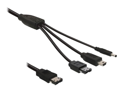 [82467] Delock Power Over eSATA-Kabel - Serial ATA 150/300 - 11-poliger USB/eSATA (5 V)
