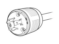 [CBL-JNP-SG4-US-L] Juniper Stromkabel - NEMA L6-20P Verriegelung