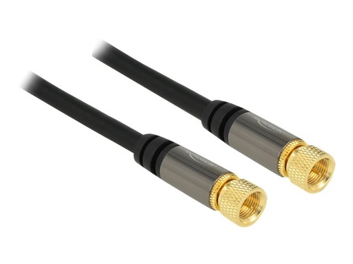 [88919] Delock HF-Kabel - F-Stecker männlich zu F-Stecker