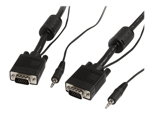 [MXTHQMM2MA] StarTech.com 2m VGA Monitorkabel mit Audio - HD15-Pin Koax Kabel - Stecker/Stecker - VGA-Kabel - HD-15 (VGA)