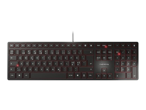 [JK-1600PN-2] Cherry KC 6000 SLIM - Tastatur - USB - Pan Nordisch
