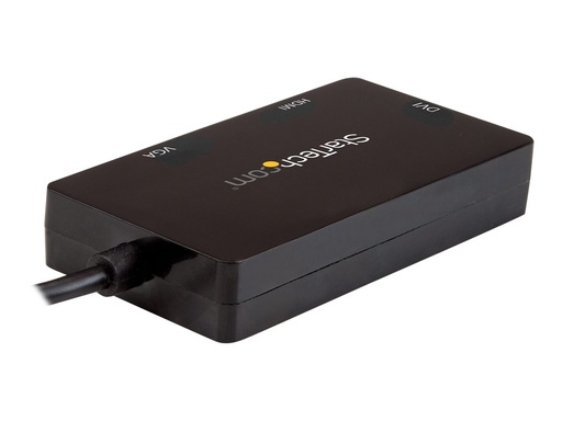 [CDPVGDVHDBP] StarTech.com Startech 4K USB C to HDMI, VGA & DVI Multi Port Video Display Adapter for Mac / Windows Laptop & Monitor (CDPVGDVHDBP)