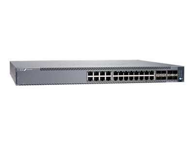 [EX4100-24P-TAA] Juniper EX Series EX4100-24P - Switch - L3 - managed - 24 x 10/100/1000Base-T + 4 x 10 Gigabit (Uplink)