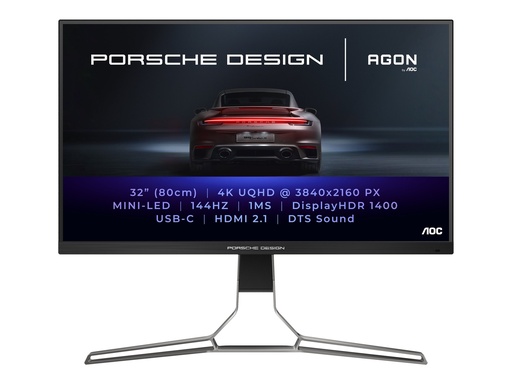 [PD32M] AOC AGON PRO PD32M Porsche Design - LED-Monitor - Gaming - 80 cm (31.5")