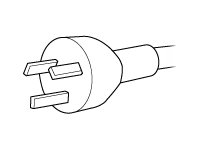 [CBL-PWR-C21S-AU] Juniper Stromkabel - AS/NZS 3112 - 250 V