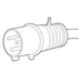 [CBL-PWR-C21S-INTL] Juniper Power Cord AC INTL C21 16A/250V