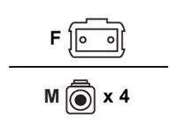 [MTP-4LC-M5M] Juniper Netzwerkkabel - MPO/PC Multimode (W)