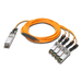[JNP-QSFP-AOCBO-5M] Juniper 40-Gigabit Ethernet Active Optical Breakout Cable