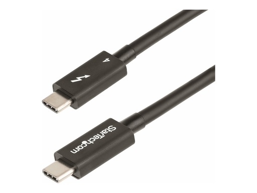 [TBLT4MM50CM] StarTech.com StarTech 50cm Thunderbolt 4 Kabel, 40Gbit/s, 100W, Intel-zertifiziert - Thunderbolt-Kabel - Thunderbolt 4 (M)