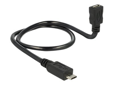 [83925] Delock OTG ShapeCable - USB-Verlängerungskabel - Micro-USB Typ B (W)