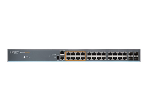 [EX2300-24MP] Juniper EX Series EX2300-24MP - Switch - L3 - managed - 16 x 10/100/1000 (PoE+)