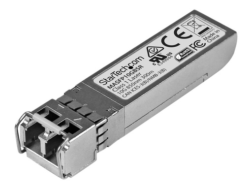 [MASFP10GBSR] StarTech.com Startech Cisco Meraki MA-SFP-10GB-SR kompatibel SFP+ - 10 Gigabit Fiber 10GBase-SR SFP+ Transceiver Modul - MM LC - 300m - SFP+-Transceiver-Modul (gleichwertig mit: Cisco Meraki MA-SFP-10GB-SR)