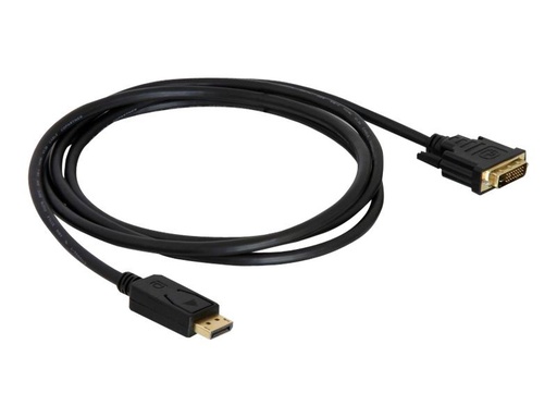 [82593] Delock DVI-Kabel - DisplayPort (M) zu DVI-D (M)