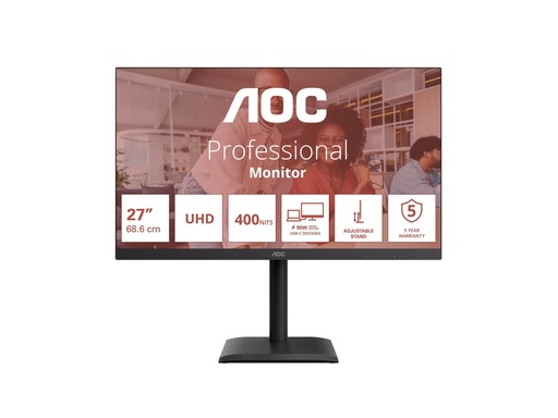 [U27E4CV] AOC U27E4CV - E4 Series - LED-Monitor - 68.6 cm (27")
