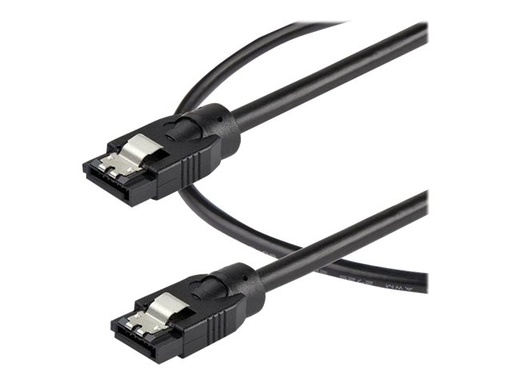 [SATRD30CM] StarTech.com 0,3 m rundes SATA-Kabel - Verriegelungsstecker - 6 Gbs - SATA-Kabel - Serial ATA 150/300/600 - SATA (R)