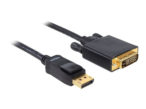 [82591] Delock DVI-Kabel - DisplayPort (M) zu DVI-D (M)