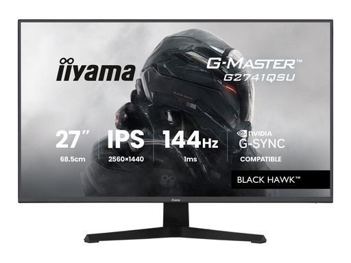 [G2741QSU-B1] Iiyama G-Master G2741QSU-B1 QHD Ga - Flachbildschirm (TFT/LCD) - 27"