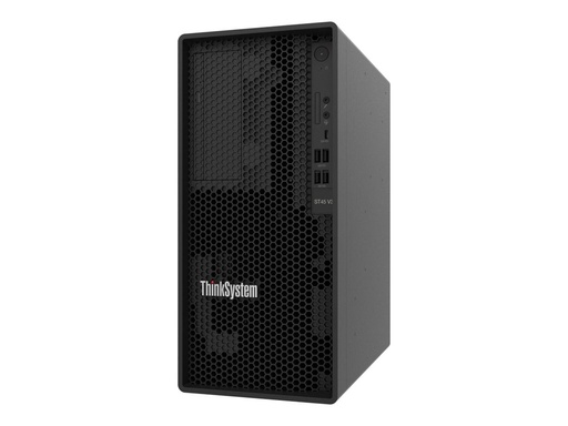 [7DH51008EA] Lenovo ThinkSystem ST45 V3 7DH5 - Server - Tower - 1-Weg - 1 x EPYC 4124P / 3.8 GHz - RAM 16 GB - nicht Hot-Swap-fähig 8.9 cm (3.5")