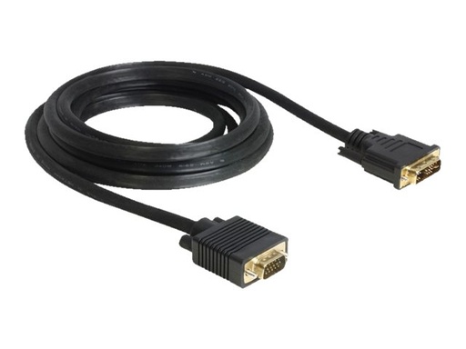 [83241] Delock VGA-Kabel - HD-15 (VGA) (M) zu DVI-A (M)