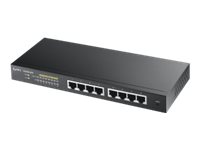 [GS1900-8HP-EU0103F] ZyXEL GS1900-8HP - Switch - Smart - 8 x 10/100/1000 (PoE+)