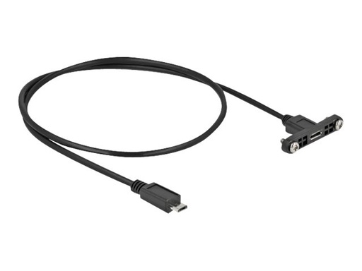 [35108] Delock USB-Verlängerungskabel - Micro-USB Typ B (W)