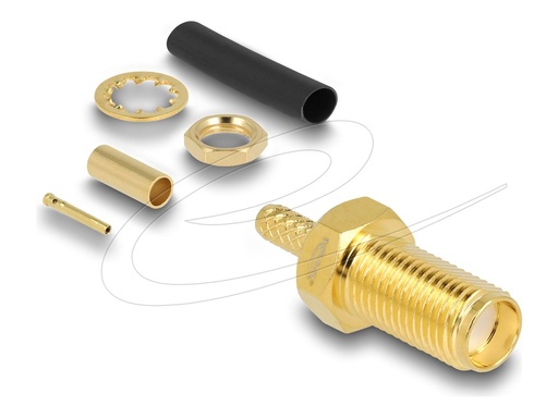 [91785] Delock Antennenanschluss - SMA (W) quetschen