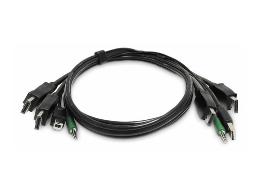 [SK2DPMMKVM06-TAA-2U] StarTech.com Tastatur- / Video- / Maus- (KVM-)