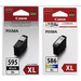 [7170C004] Canon PG-595XL/CL-586XL PVP 7170C004 BK C m Y Xl Multipack - Original - Tintenpatrone