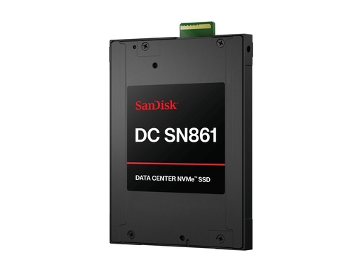 [0TS2586] SanDisk DC SN861 - SSD - Enterprise - verschlüsselt - 7.68 TB - intern - E3.S (E3.S)