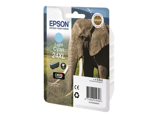 [C13T24354010] Epson 24XL - 9.8 ml - XL - hell Cyan - original
