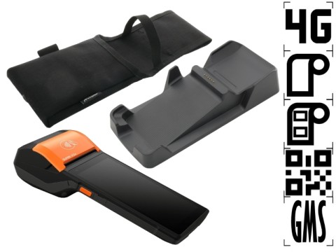 [P06064067-CRA-HOL] Sunmi V2s LG 2D - 5.5" Display Android 11 mit GMS Bon-/Etikettendrucker - Android - Micro SD