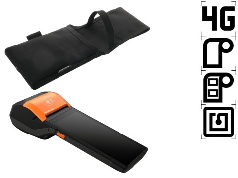 [P06060002-HOL] Sunmi V2s L - 5.5" Display Android 11 Bon-/Etikettendrucker microSD Slot NFC - Android