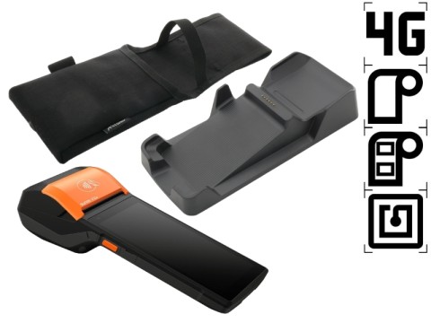 [P06060002-CRA-HOL] Sunmi V2s L - 5.5" Display Android 11 Bon-/Etikettendrucker microSD Slot NFC - Android - Micro SD