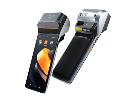 [P06100009] Sunmi V3 - 6.75" Display Android 13 GMS Bondrucker+ Labeldrucker microSD Slot - Android