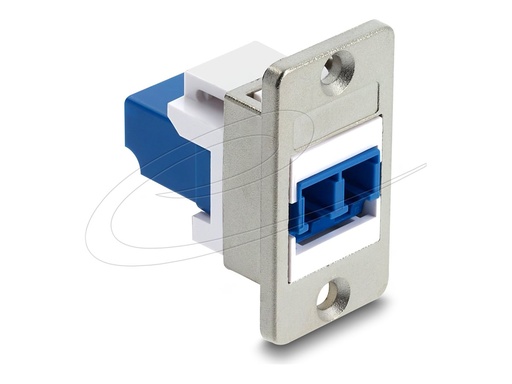 [91092] Delock Netzwerkkoppler - LC Single-Modus (W)