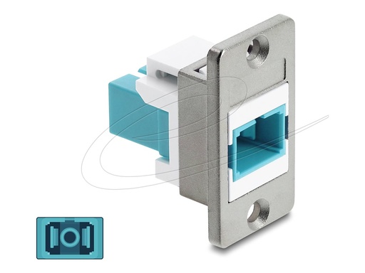 [91102] Delock Netzwerkkoppler - SC multi-mode (W)