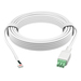 [B42BHAA] HP A2 WHT Cbl TBL Mic In 20ft - Kabel - Audio/Multimedia