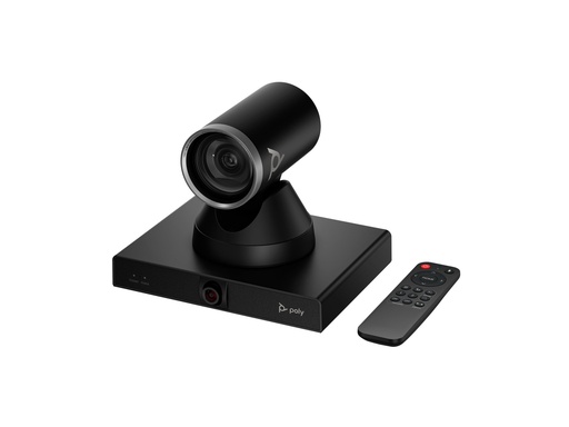 [9W1A6AA#AC3] Poly HP Poly Studio E60 - Konferenzkamera - PTZ - Farbe - 2 x 8 MP - 3840 x 2160 - 4K UHD (3840 x 2160)