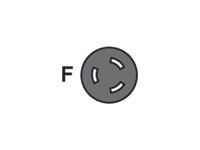 [321-502-002] HONEYWELL Stromkabel - 3-polig (W) - Südafrika