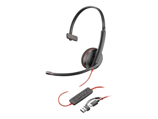 [8X214AA] Poly HP Poly Blackwire 3210 - Blackwire 3200 Series