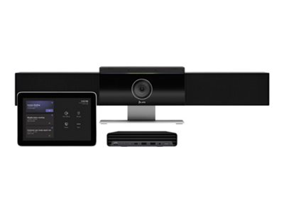 [9C977AA] Poly HP Poly Studio Medium Room Bundle - Für Zoom Rooms - Kit für Videokonferenzen (Poly TC10 Touchcontroller, HP Mini Conferencing PC, Poly Studio USB-Videoleiste)