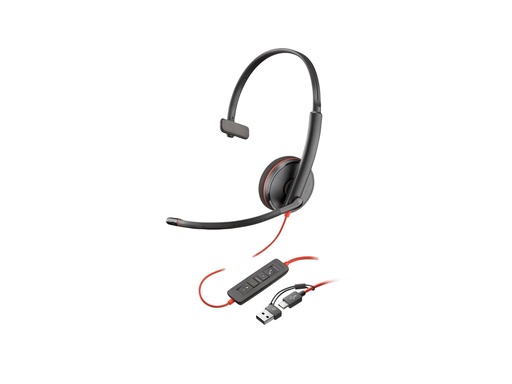 [8X227A6] Poly HP Poly Blackwire 3215 - Blackwire 3200 Series