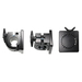 [215858] Brodit Pipe Mount with mounting plate - Aktive Halterung - Drinnen - Schwarz
