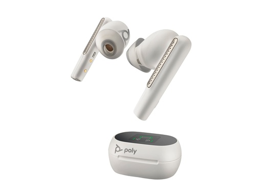 [8L5B1AA] Poly Voyager Free 60/60+ White Earbuds 2 Pieces - Kopfhörer