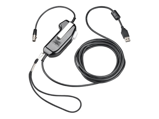 [8K712AA#AC3] Poly HP Poly - PTT (Push-to-Talk)-Headset-Adapter