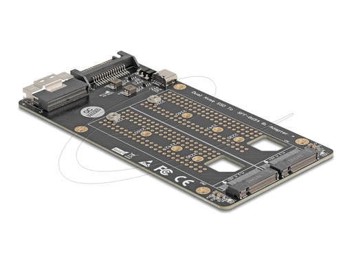 [64295] Delock Schnittstellenadapter - SAS - Schwarz