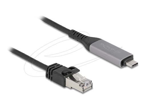 [60759] Delock USB LAN Kabel Type-C zu RJ45 Gigabit Ethernet - Kabel - Digital/Daten