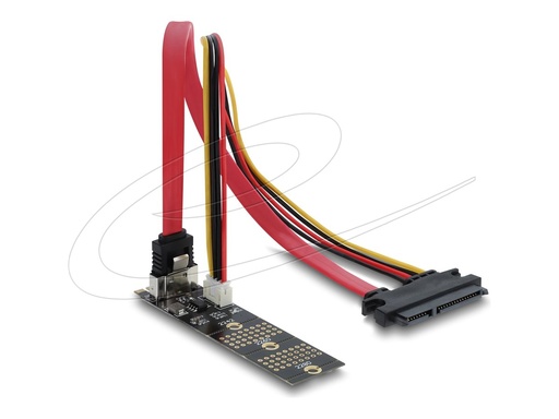 [64290] Delock Schnittstellenadapter - vertical - M.2