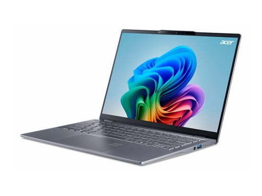 [NX.J2HEG.00A] Acer Swift 14 AI SF14-51 - 180°-Scharnierdesign - Intel Core Ultra 7 256V / 2.2 GHz - Evo - Win 11 Home - Intel Arc Graphics 140V - 16 GB RAM - 1.024 TB SSD NVMe - 35.6 cm (14")